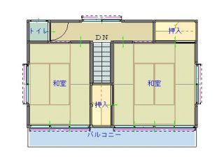 間取り図（2F)