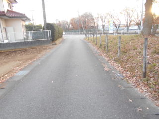 接道（東側）