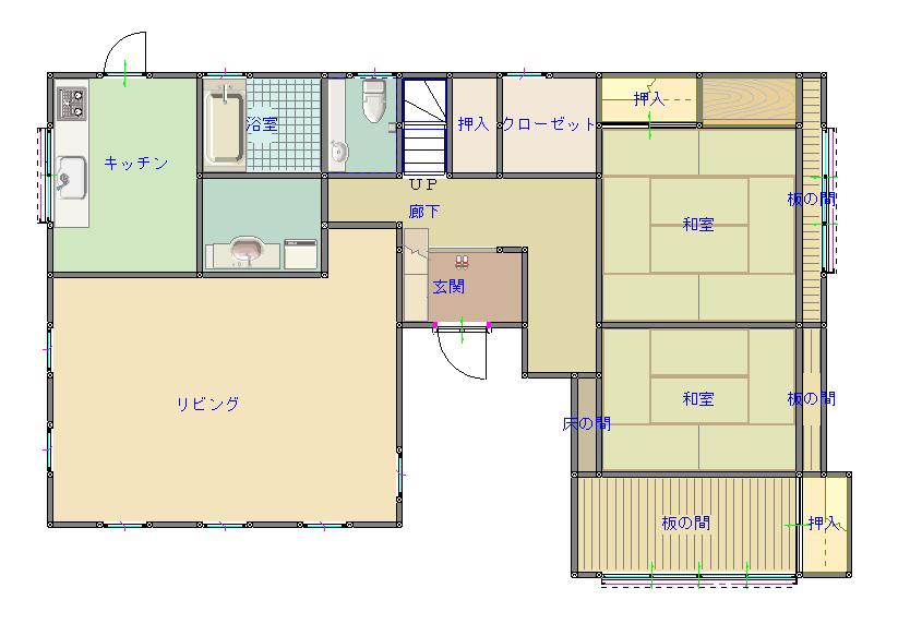 No 656 小 中学校近く オシャレな外観の一軒家 栃木市空き家バンク あったか住まいるバンク