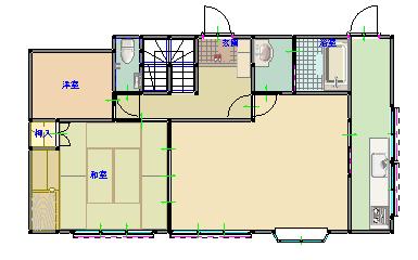 No 6 閑静な住宅街にある吹き抜けが魅力の一軒家 栃木市空き家バンク あったか住まいるバンク
