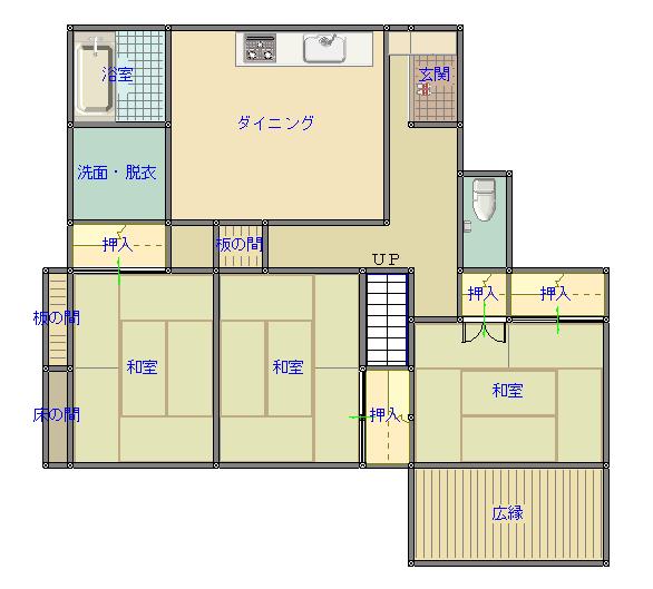 No 708 栃木駅近く 街なかのお庭広々な一軒家 栃木市空き家バンク あったか住まいるバンク