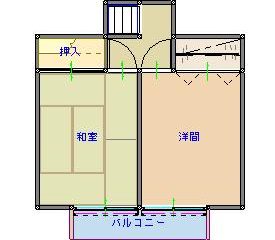 間取り図（2階）