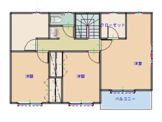 間取り図（２階）