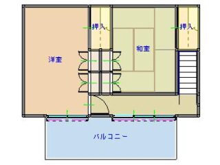 間取り図（２階）