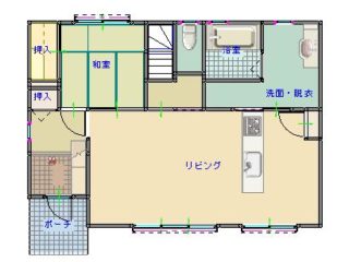 間取り図（１階）