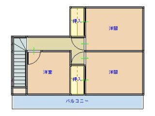 間取り図（２階）