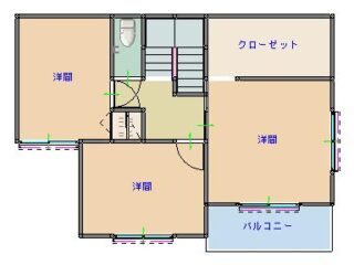 間取り図（２階）