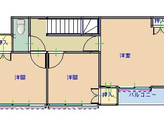 間取り図（２階）