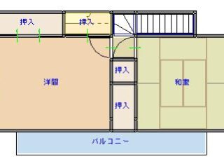 間取り図（２階）