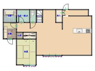 間取り図（１階）