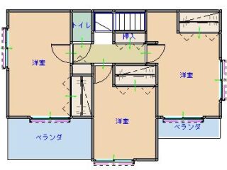 間取り図（２階）