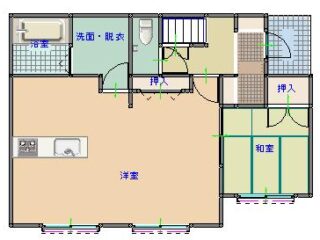 間取り図（１階）