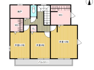 間取り図（2階）