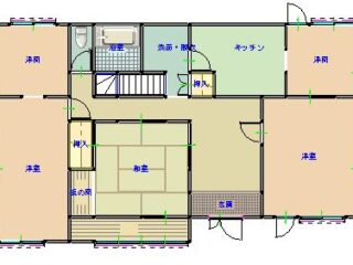 間取り図（1階）