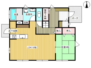 間取り図（1階）