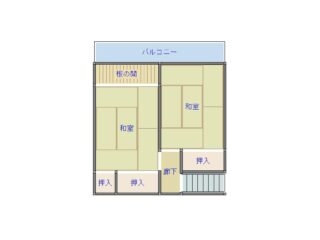 間取り図（２階）