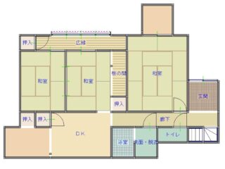 間取り図（１階）