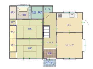 間取り図（1階）