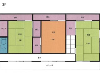間取り図（2階）