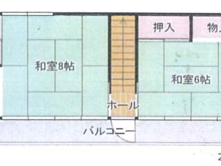 間取り図（2階）