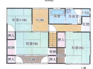間取り図（1階）