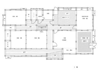 間取り図（1階）