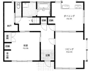 間取図1階