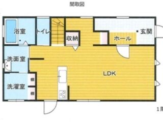間取図1階