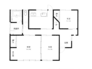 間取図1階
